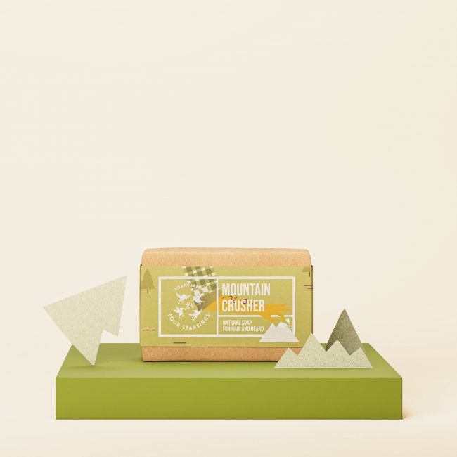 Mountaincrusher - natural bar soap