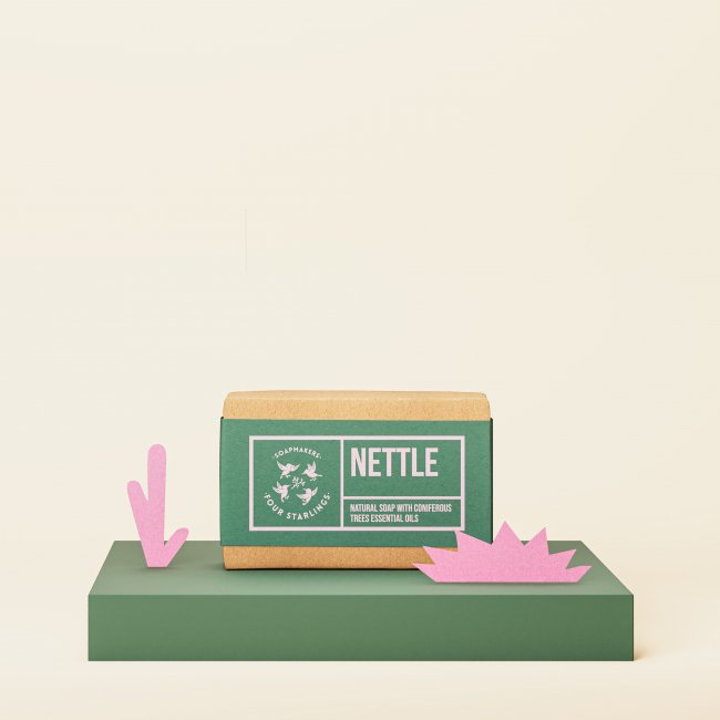 Nettle - natural bar soap