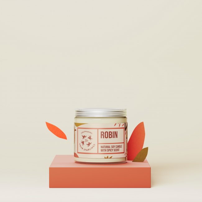Robin - spicy soy candle