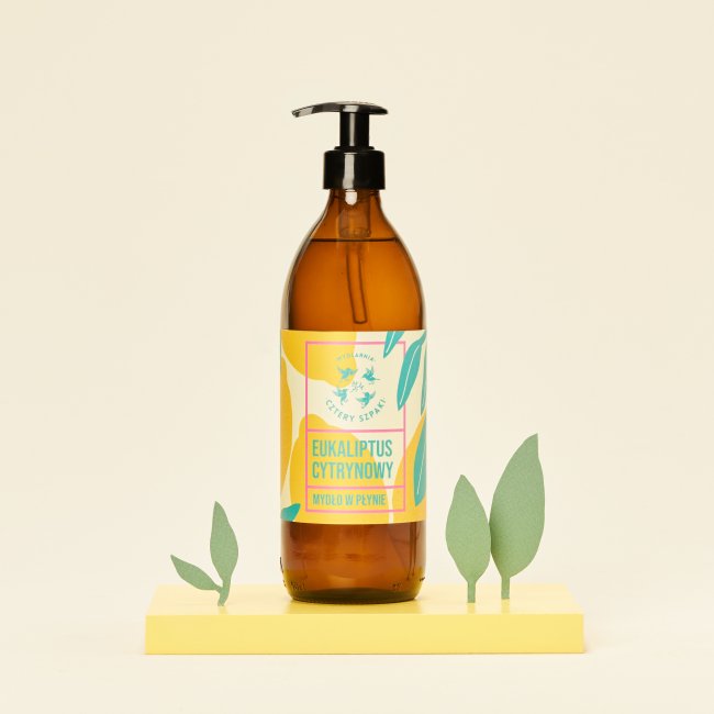 Lemon Eucalyptus - natural liquid soap