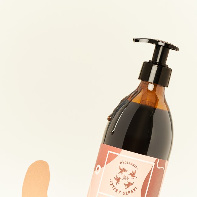 Birch tar - natural liquid soap for skin problems