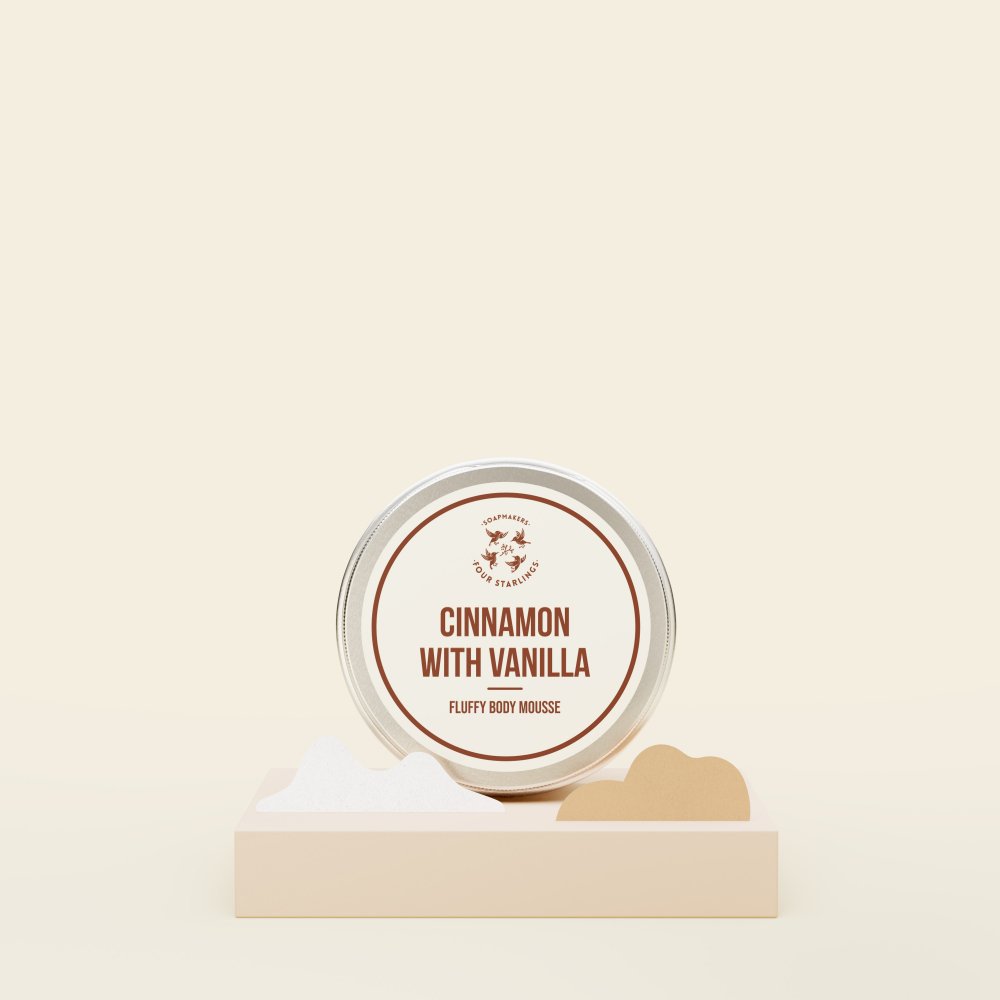 Cinnamon with Vanilla - fluffy body mousse