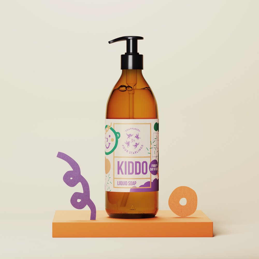 Kiddo - natural liquid soap from the 1st day of life
