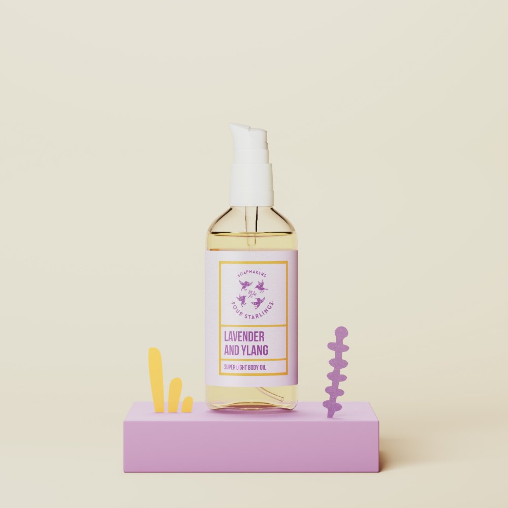 Lavender and Ylang - super light body oil