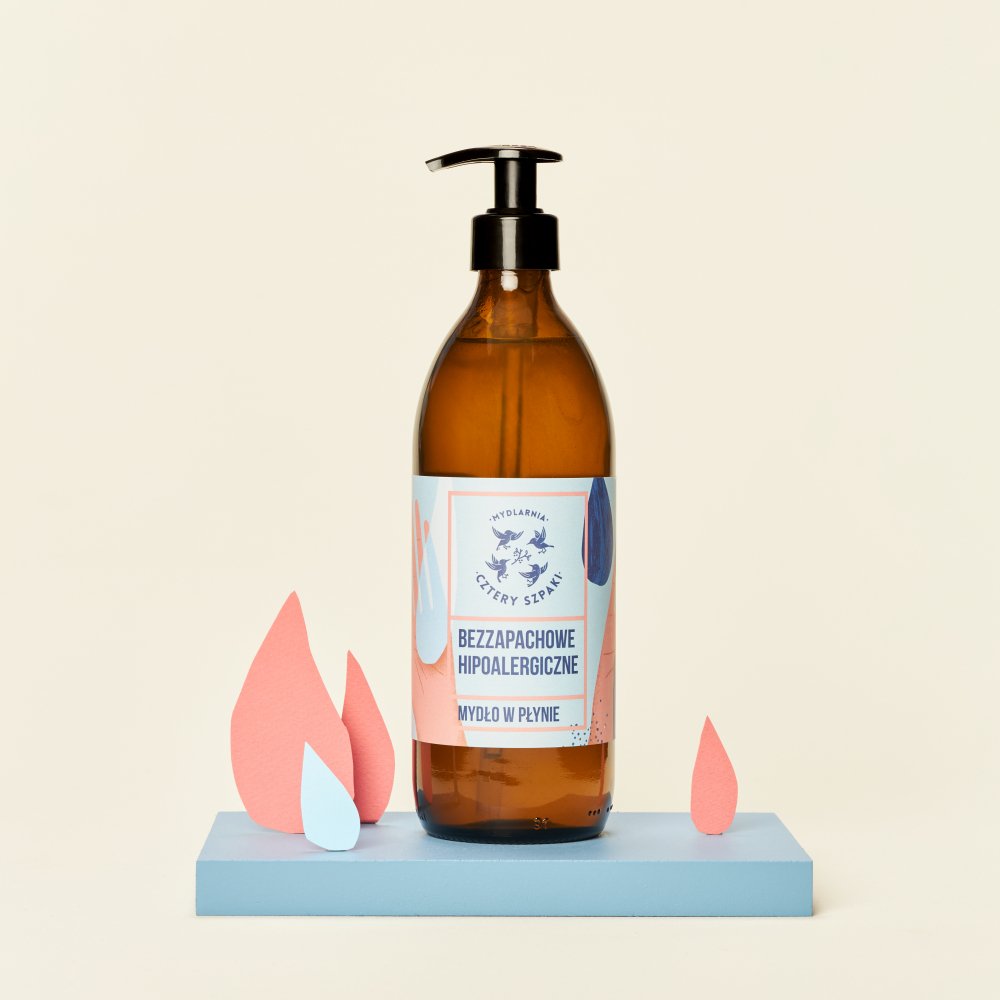 Hypoallergenic - natural liquid soap