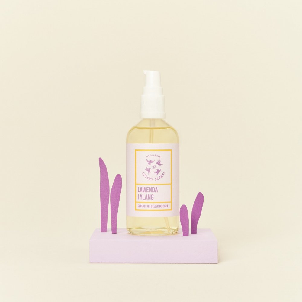 Lavender and Ylang - super light body oil
